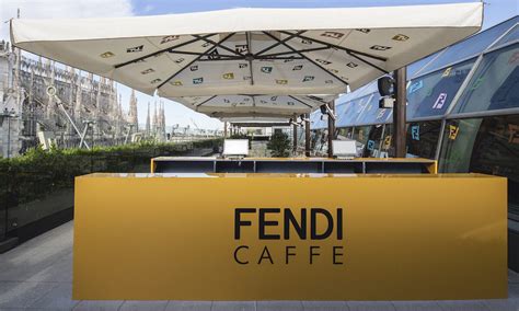 Milano, in Rinascente arriva il Fendi caffè 